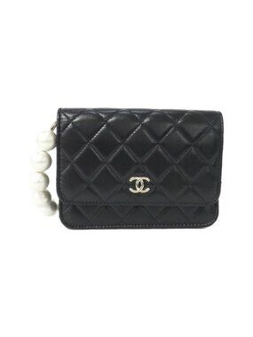 Chanel Chain Wallet Black